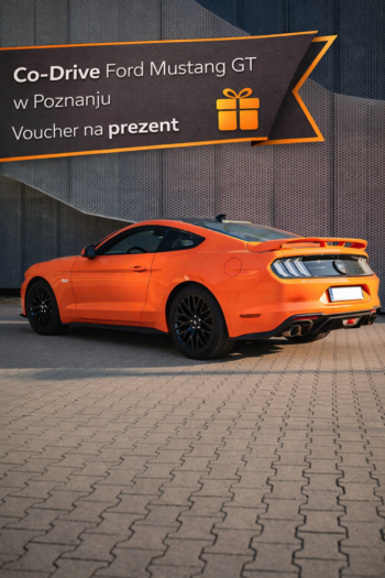 Co-Drive Ford Mustang GT Poznań – Voucher na Prezent